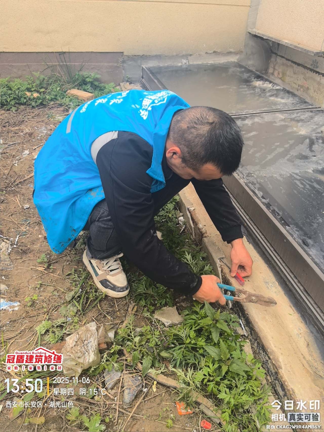 西安冠盾精准施治湖光山色小区地下室漏水 科普修缮知识守护居家安全